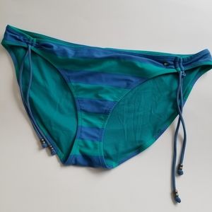 XXL striped aerie Bikini Bottoms